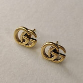 Gucci "GG" Logo Earrings